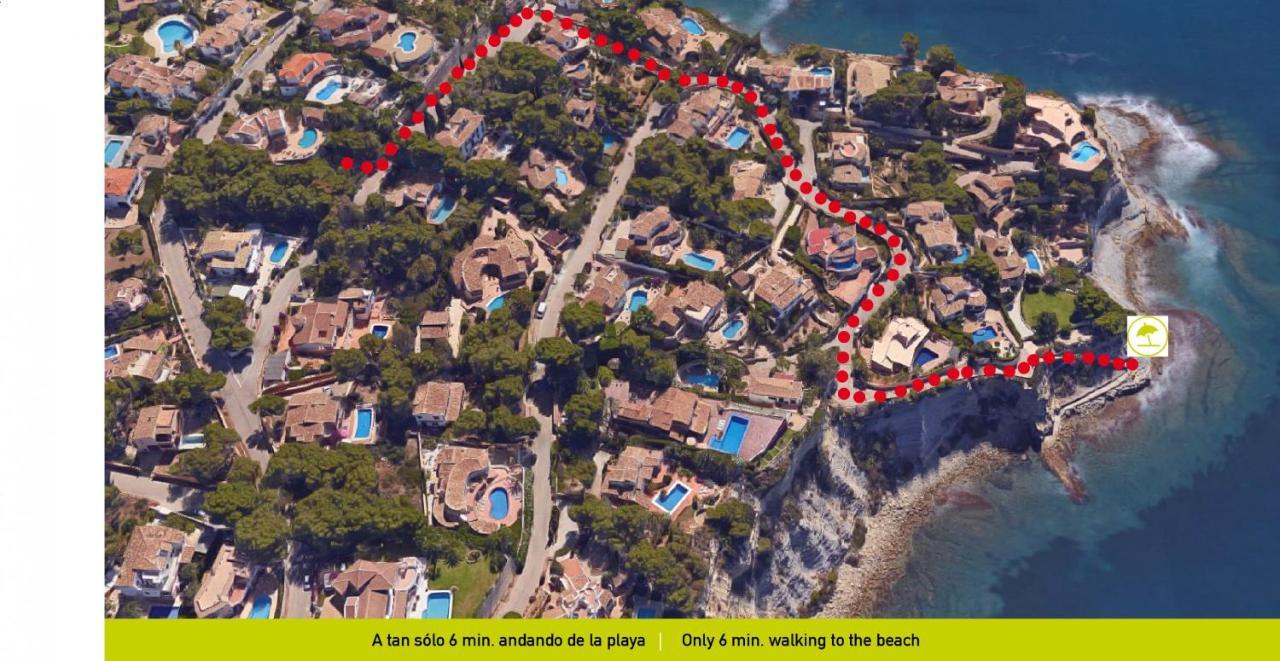 Solhabitat Moraira Dreams Villa Bagian luar foto