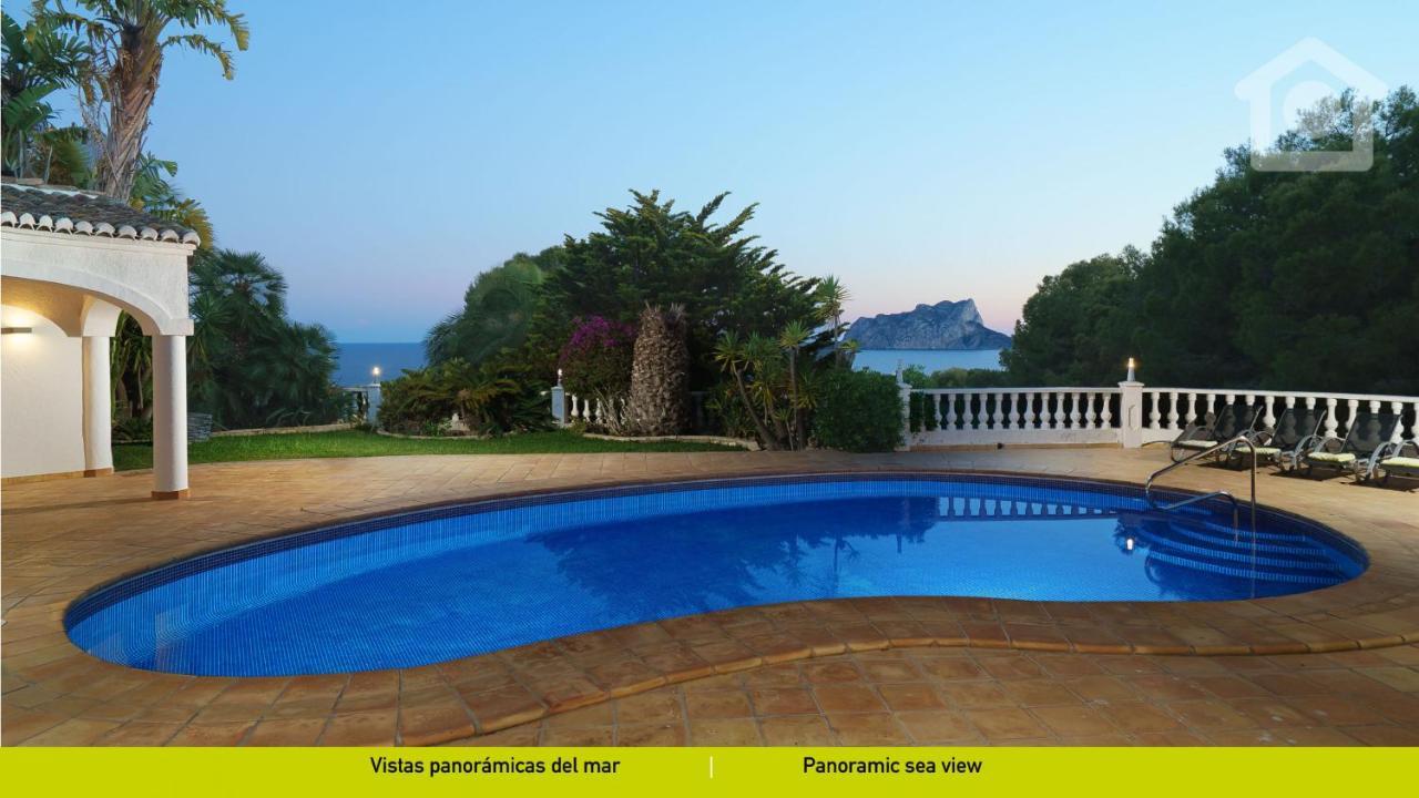 Solhabitat Moraira Dreams Villa Bagian luar foto