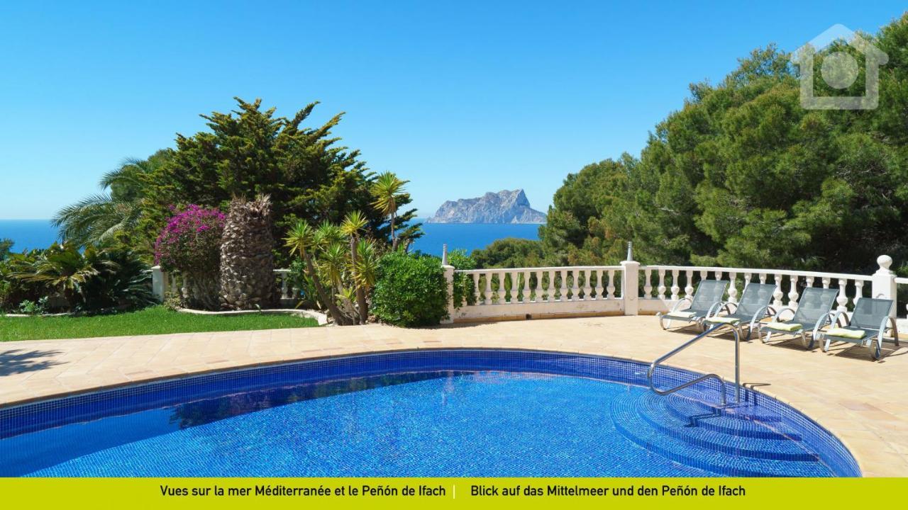 Solhabitat Moraira Dreams Villa Bagian luar foto